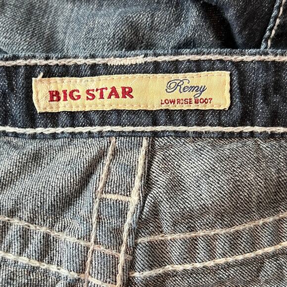 Big Star Remy Low Rise Bootcut Jeans Size 28 Long - Picture 8 of 9